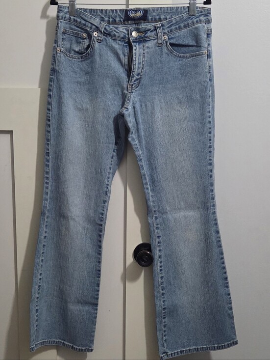 Angels Denim - Vintage Y2K - Angels - Light Blue Flare Jeans
